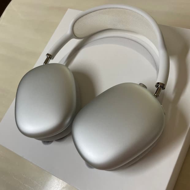 에어팟맥스 실버 팝니다