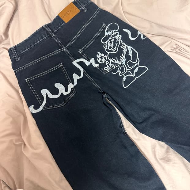 위캔더스 DWARF DENIM PANTS (DENIM)
