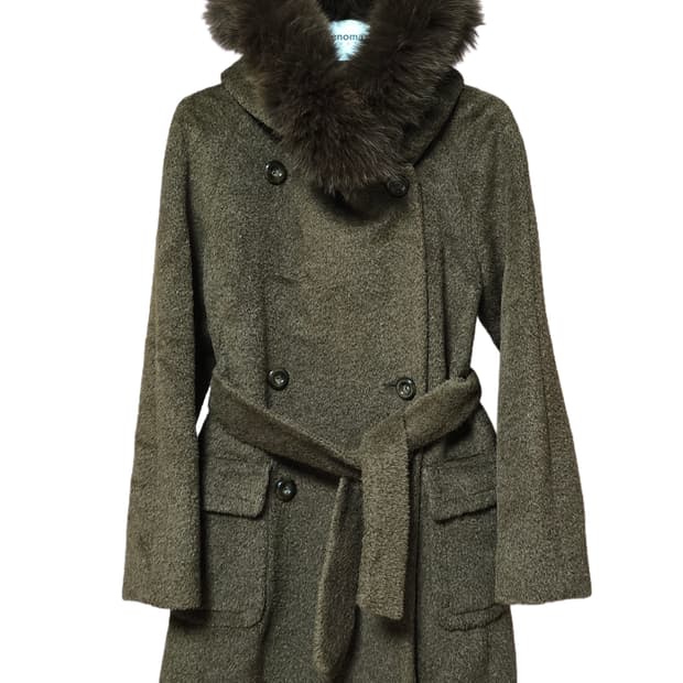 막스마라  후드 반코트 55~66