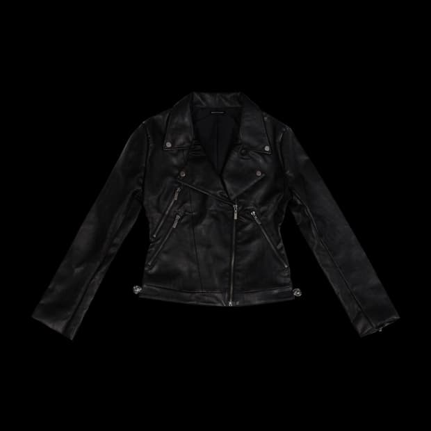 달링유어배드 ANTIQUE ROSE SLIM RIDER JACKET