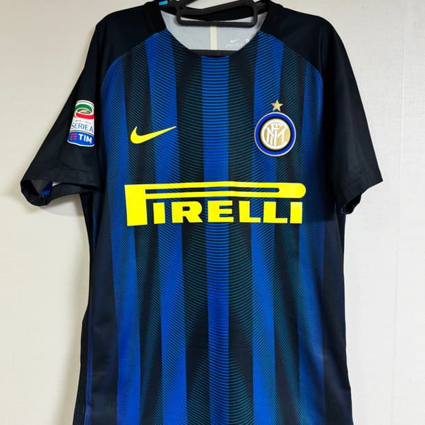 16-17 정품 어센틱 인터밀란 인테르 페리시치 홈 유니폼