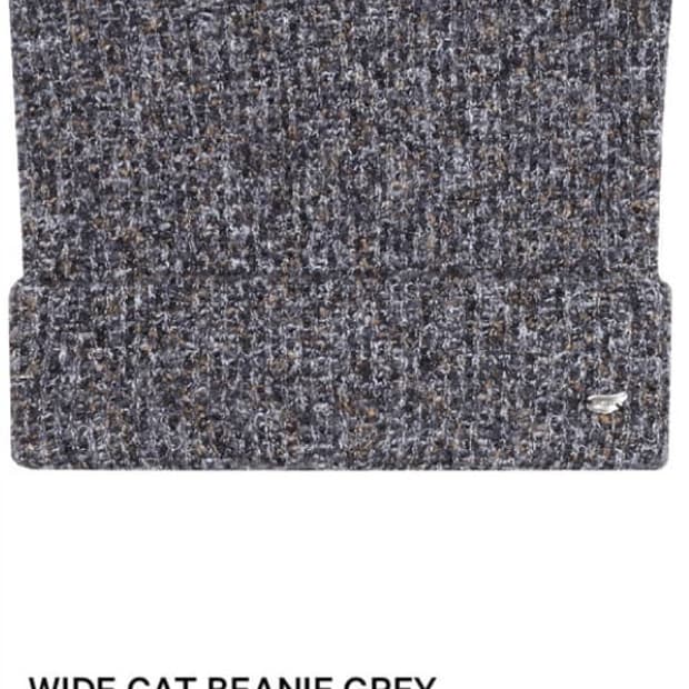  ͙ᐟ͙ᐟ구해요 ᐟ͙ᐟ 코이세이오 WIDE CAT BEANIE GRAY