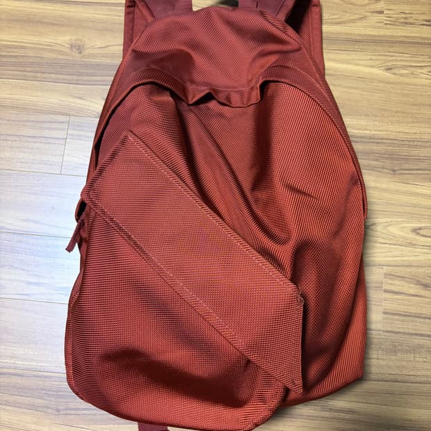 라프시몬스x이스트팩 18fw 백팩