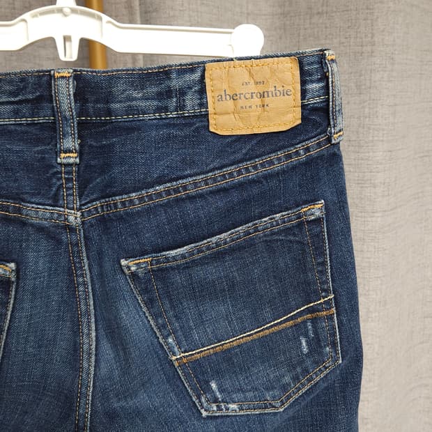 30 ) 아베크롬비 로우 라이즈 슬림 부츠핏