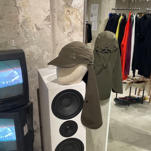 로아 카키 하이킹 사하라 캡