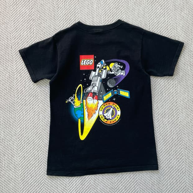 98s 후르츠오브더룸 x 레고 스페이스 포트 반팔티셔츠 