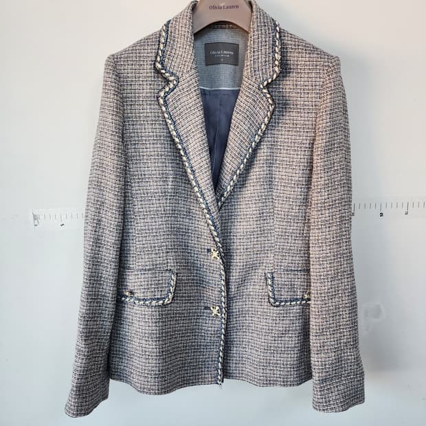 올리비아로렌 트위드 자켓