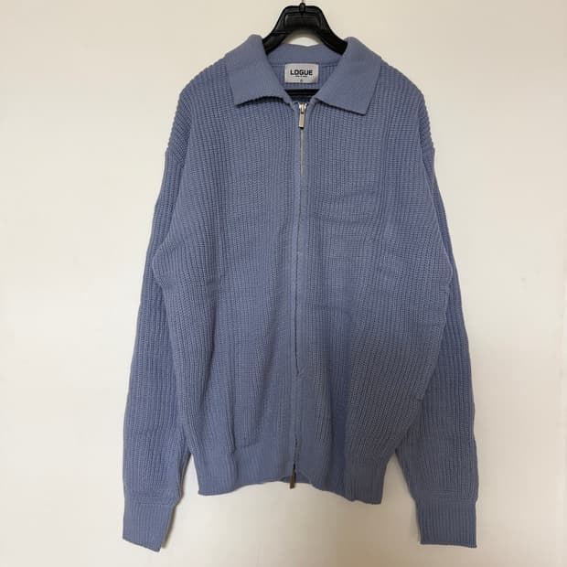 새상품 남자 니트 집업