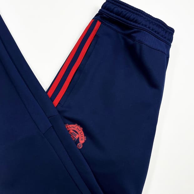 아디다스 맨유 풋볼 네이비 츄리닝바지 (M)