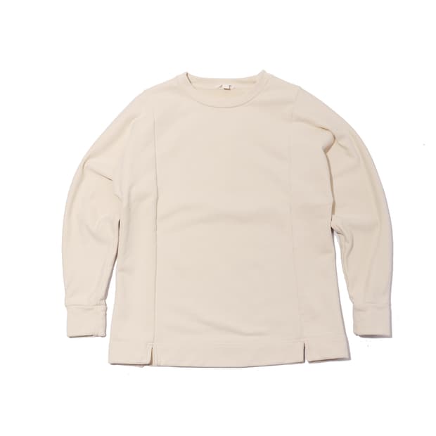 COS 아이보리 맨투맨 women XS