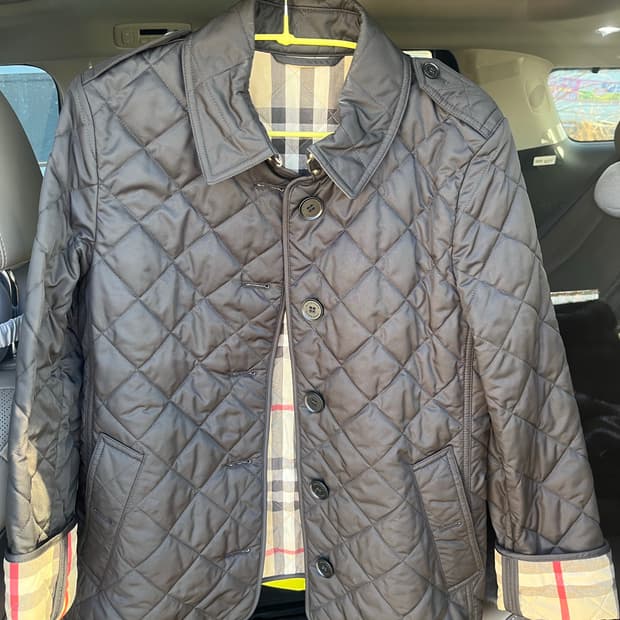 버버리 여성 퀼팅 자켓 M