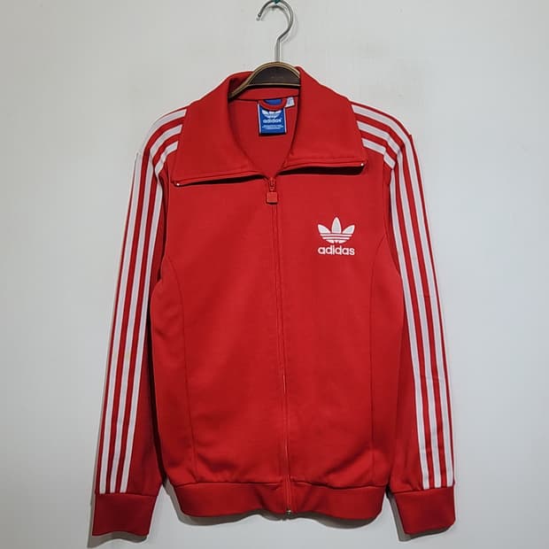 (95) 아디다스 유로파 져지 빨흰 트랙자켓 불꽃 츄리닝 