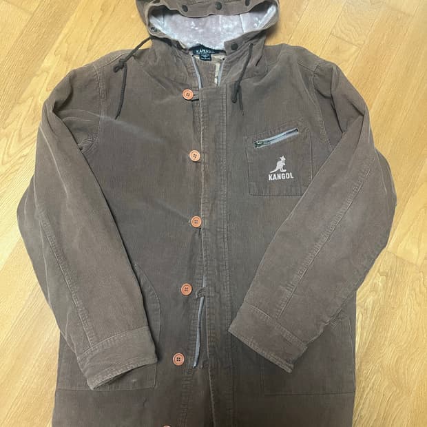 캉골 코듀로이 코트