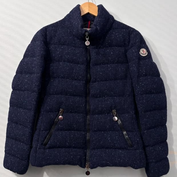 정품 몽클레어 여성 울 패딩 자켓 ~55