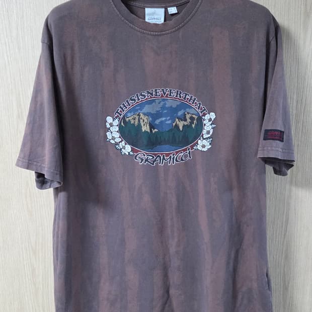 (착샷) 그라미치 x 디스이즈네버댓 타이다이 반팔 티셔츠