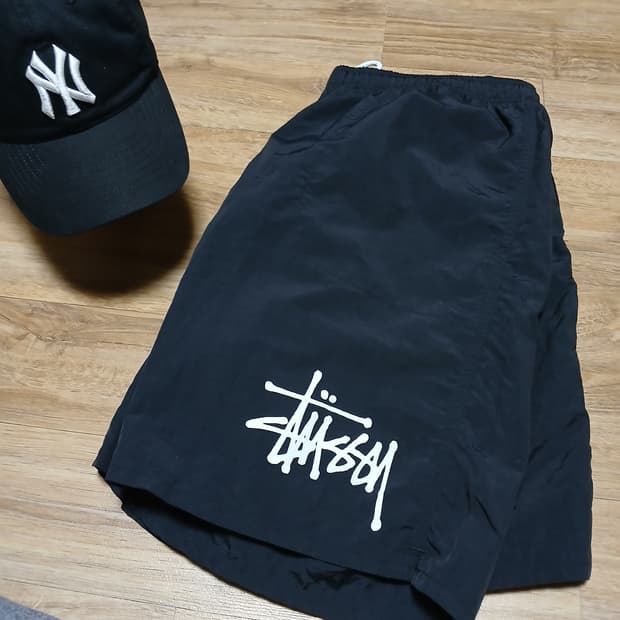 스투시 바스락 워터쇼츠 반바지 쇼츠