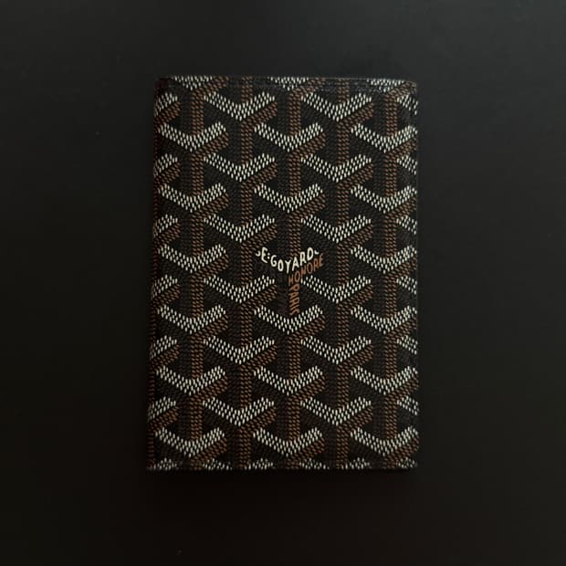 고야드 여권케이스 (블랙)