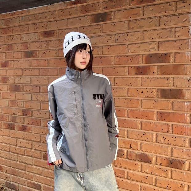 90s 올드스쿨 LEVI’S레이싱 라인 집업 점퍼 