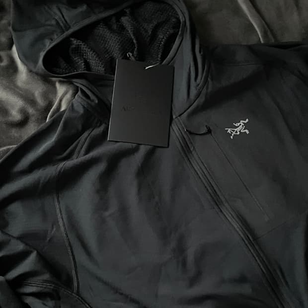 아크테릭스 블랙 델타 후디 L사이즈 새상품 택포함