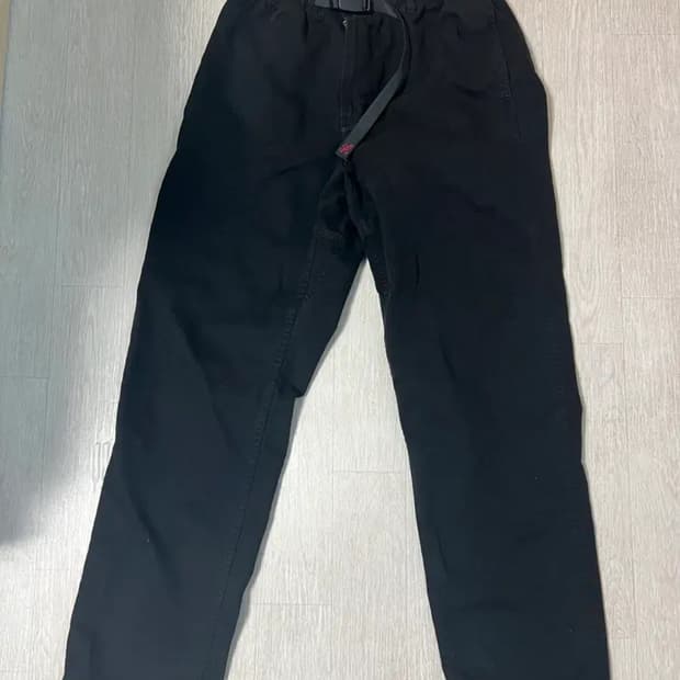 그라미치 일반팬츠 블랙 인기모델 사용감 매우적음L