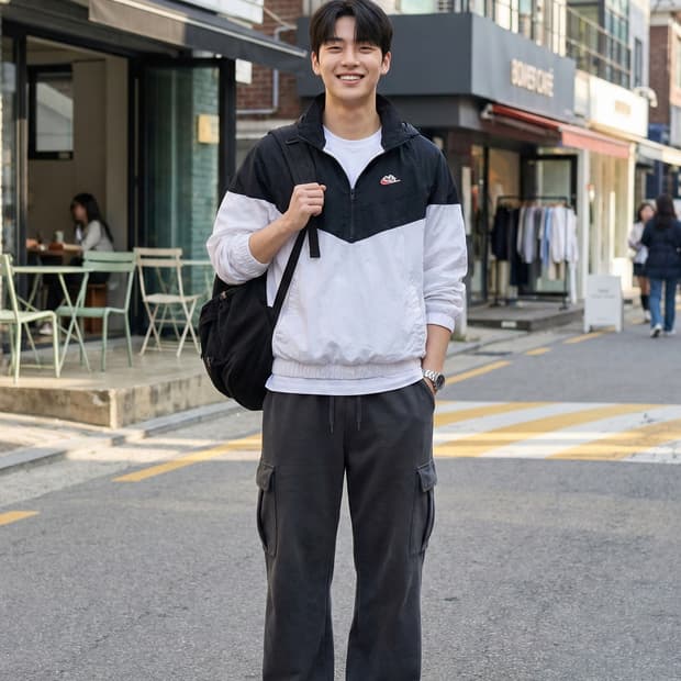 나이키 NSW 헤리티지 윈드러너 우븐 아노락 자켓