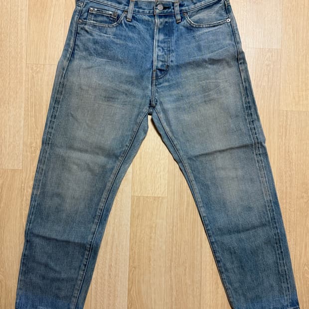5 POCKET ANKLE DENIM 3year uesd wash