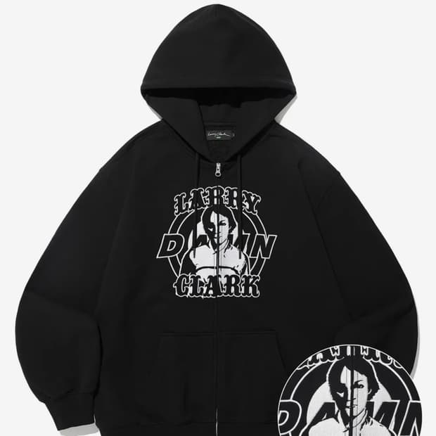 래리클락 후드집업 L