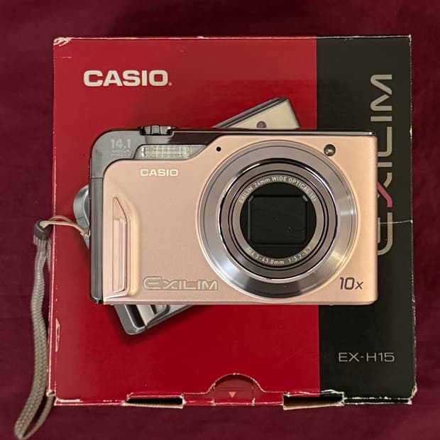 ✨풀박스!) 카시오 엑슬림 h15 핑크