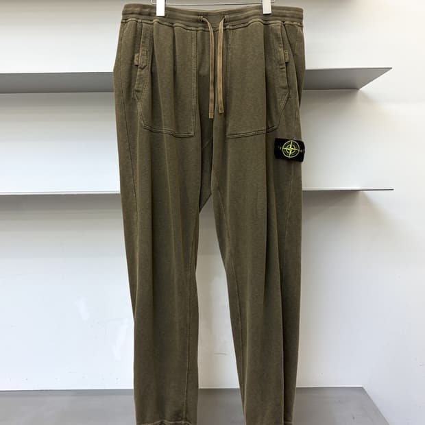 스톤아일랜드 19SS 피그먼트 다이드 조거 팬츠