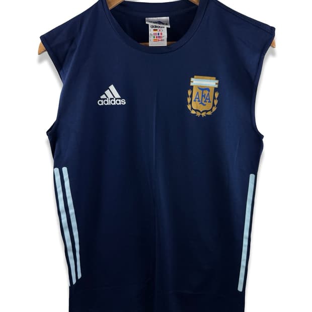 90s 아디다스 올드스쿨 아르헨티나 메쉬 슬리브리스2775