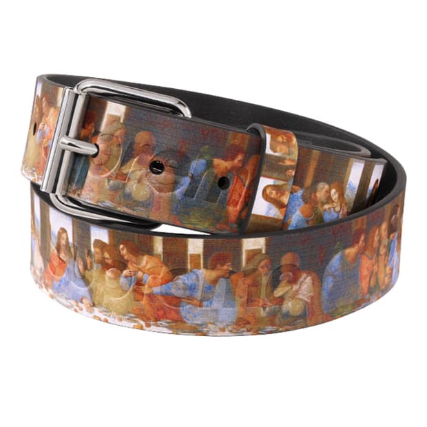 슈프림 라스트 서퍼 레더 벨트 멀티컬러 - 25SS