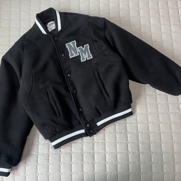 노매뉴얼 바시티 자켓L 새상품급