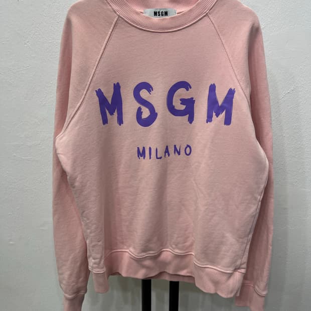 정품) MSGM 여성 맨투맨 M