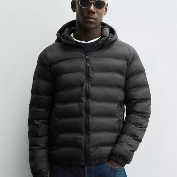 자라 경량패딩 L 새제품 