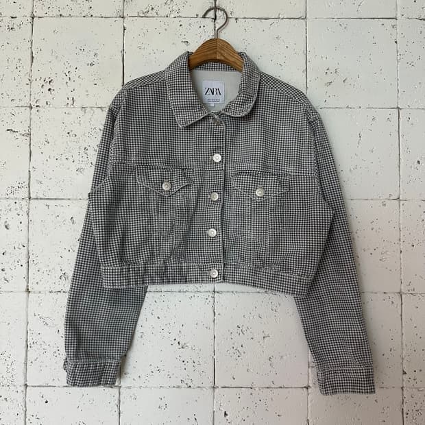 우먼M 자라 크롭 자켓