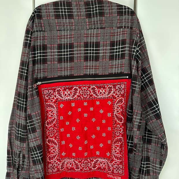 올드파크 리베이크 반다나 셔츠