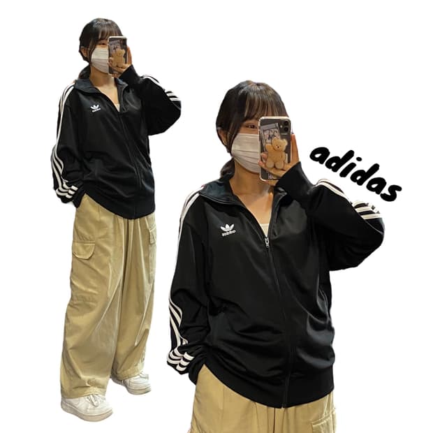 아디다스 파이어버드 트랙탑 져지 블랙 XL