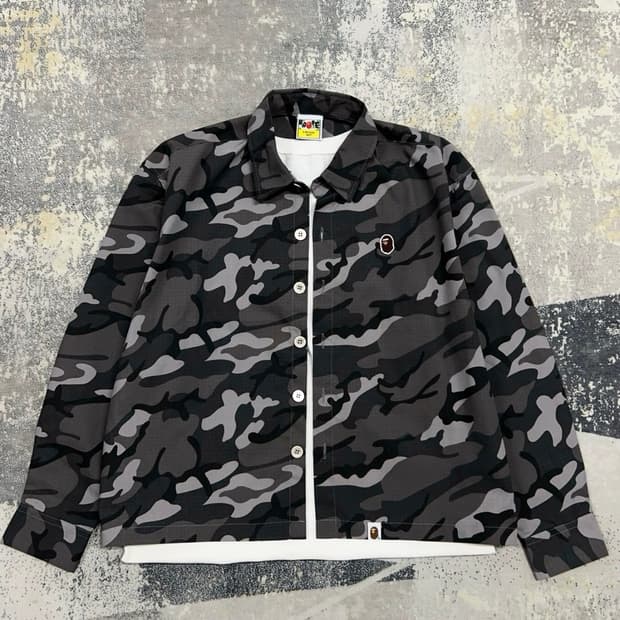 베이프 Bape 크롭 코튼 자켓