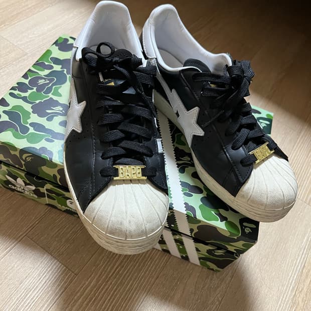 아디다스 x 베이프 슈퍼스타 250