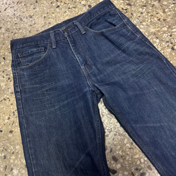 [32] 리바이스 505 워싱 데님 팬츠 