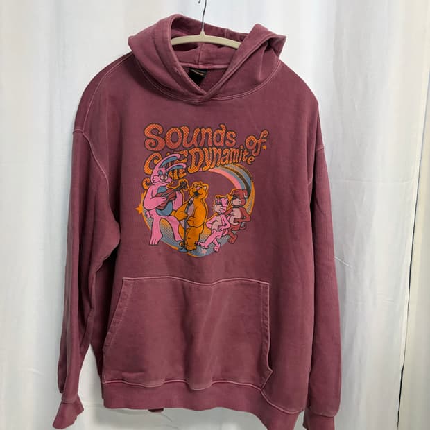 꼼파뇨 피그먼트 후드티