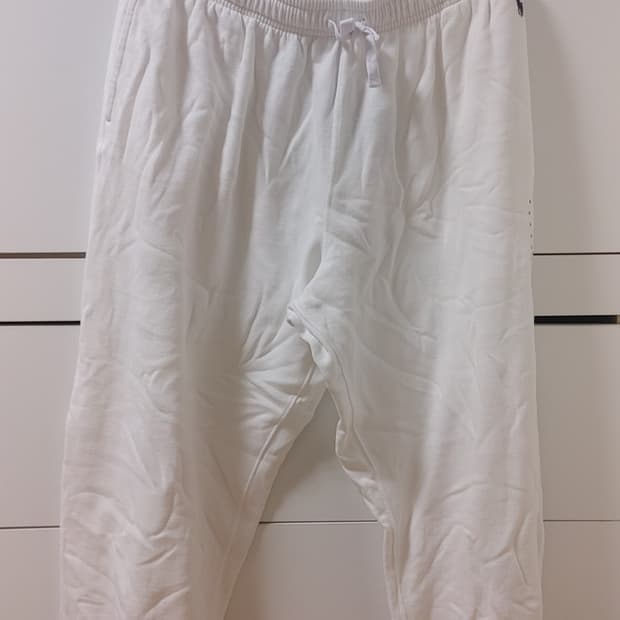폴로 랄프로렌 화이트 조거 트레이닝 팬츠 Xl