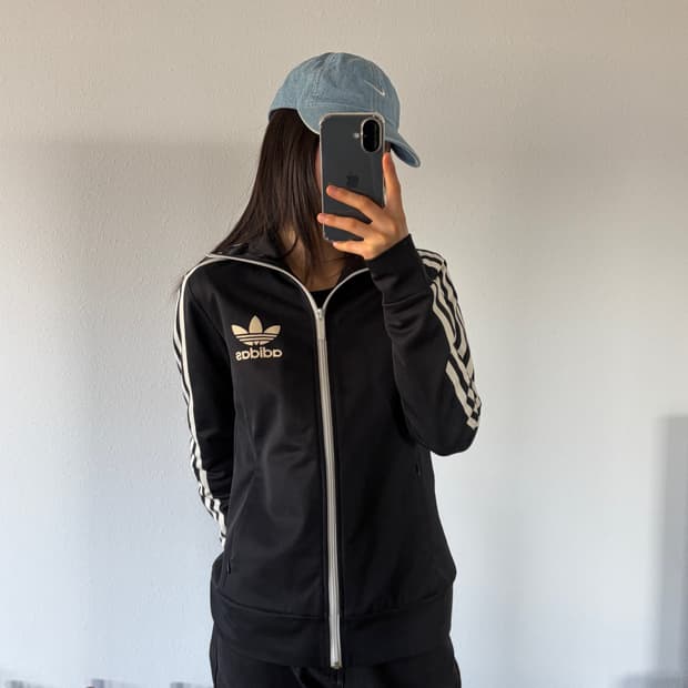 [L]아디다스 유로파 블랙 트랙탑 져지