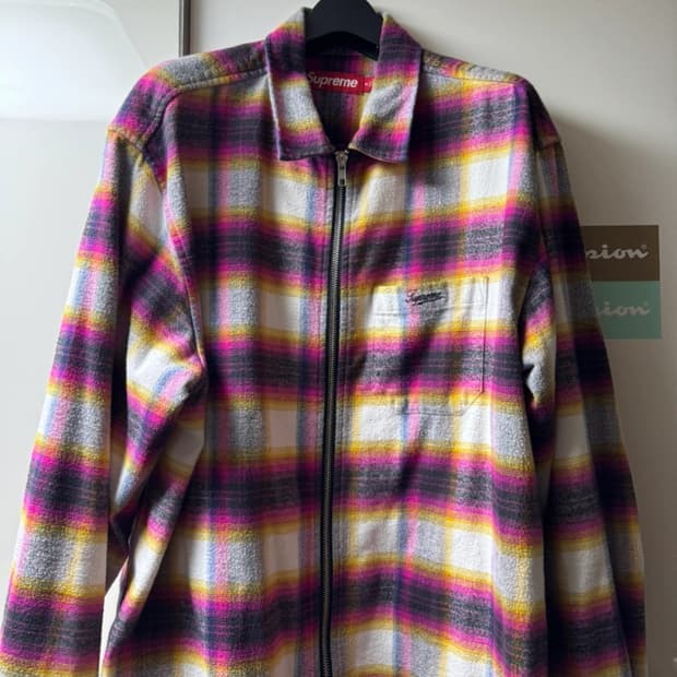 슈프림 플란넬 셔츠 m