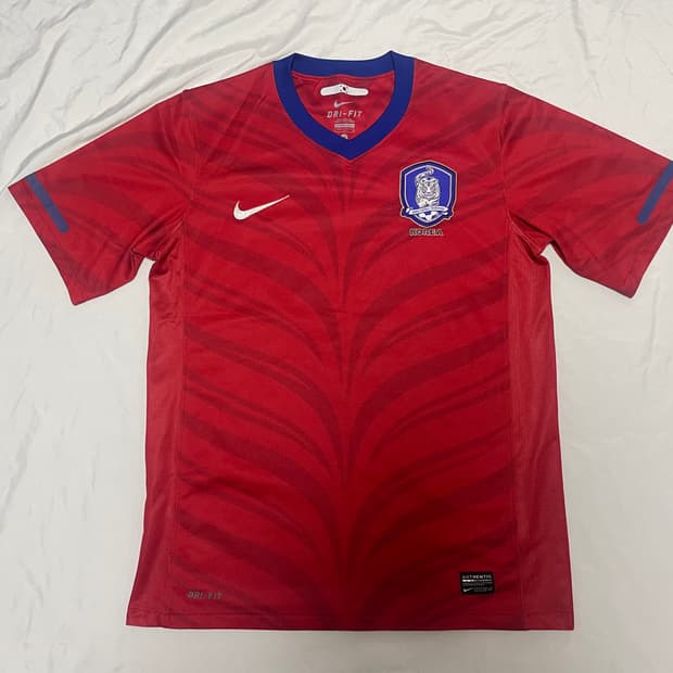 나이키 2010년 한국 축구 국대유니폼