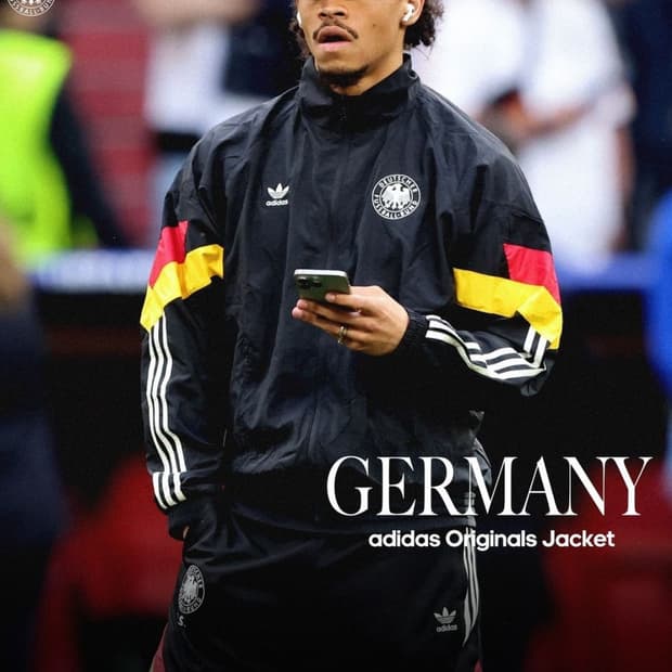 [M] 아디다스 오리지널스 독일 트랙탑 블랙