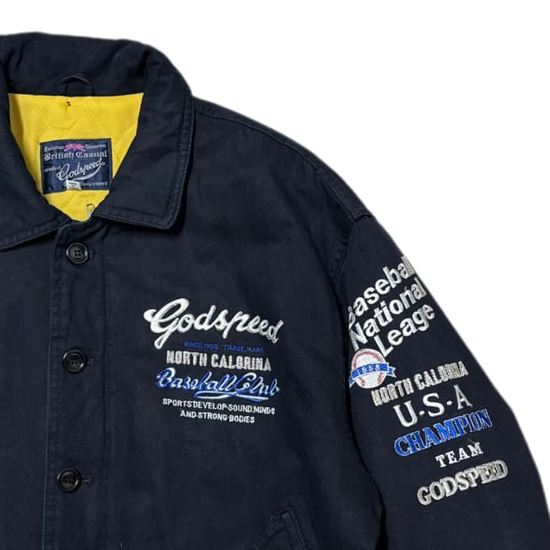 90’s Godspeed baseball bomber Jacket