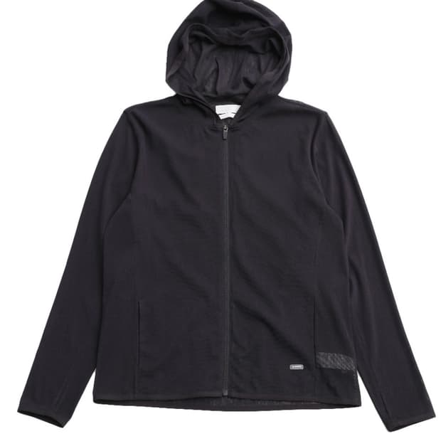 아모멘토 Men's Mesh Hooded Zip Up Jumper