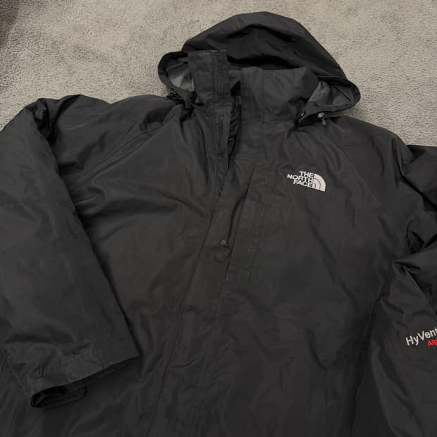 [정품/L] 노스페이스 하이벤트 후드 바람막이 자켓 내피포함