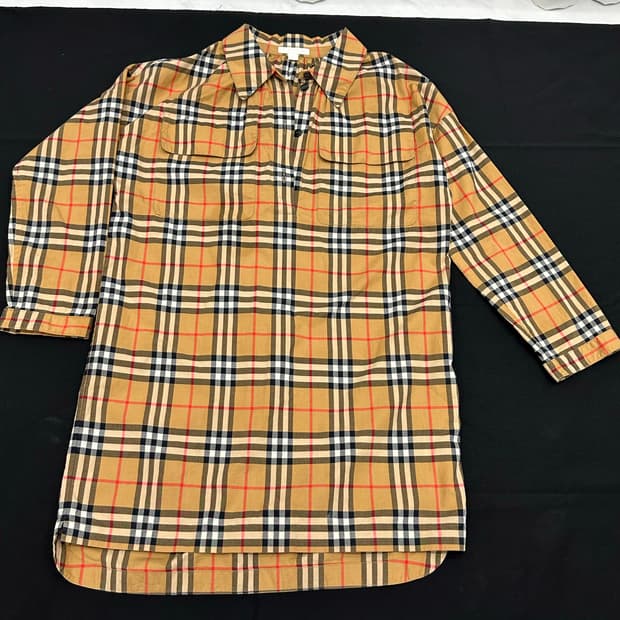 버버리 셔츠 원피스 14Y(성인가능)